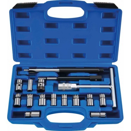 Alésoirs de siège d'injecteur élimine la fuite de compression et résidus de carbone