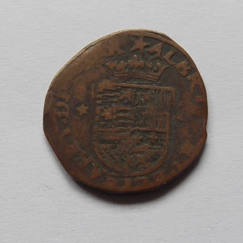 MONNAIE A IDENTIFIER DATÉE 1604. VENDU DANS L'ETAT - Photo 2/2
