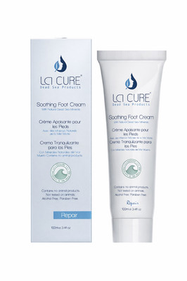 La Cure Dead Sea Foot Cream 100ml Cracked Heel Repair Tired Feet Moisturizer Car