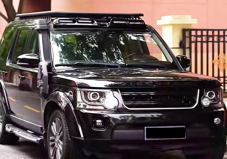 Barra de luz LED para lámpara de techo de 4 cápsulas para Land Rover Discovery LR4 2010-2016 Foto 2 de 4