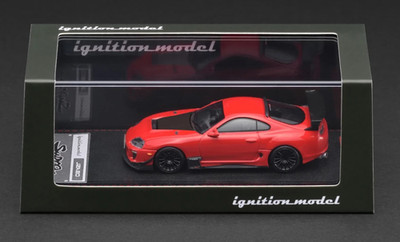 IGNITION MODEL Toyota Supra JZA80 RZ Red