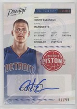 2016 Panini Prestige NBA Passport Signatures 87/99 Henry Ellenson #17 Auto 2d0