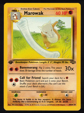Marowak 39/64 Jungle 1st Edition Uncommon Pokemon Card LP on eBay