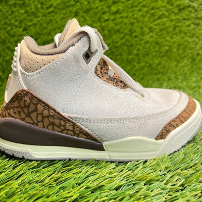 #ad #ad Nike Air Jordan 3 Retro Boys Size 11C Beige Brown Athletic Shoes Sneakers $39.99