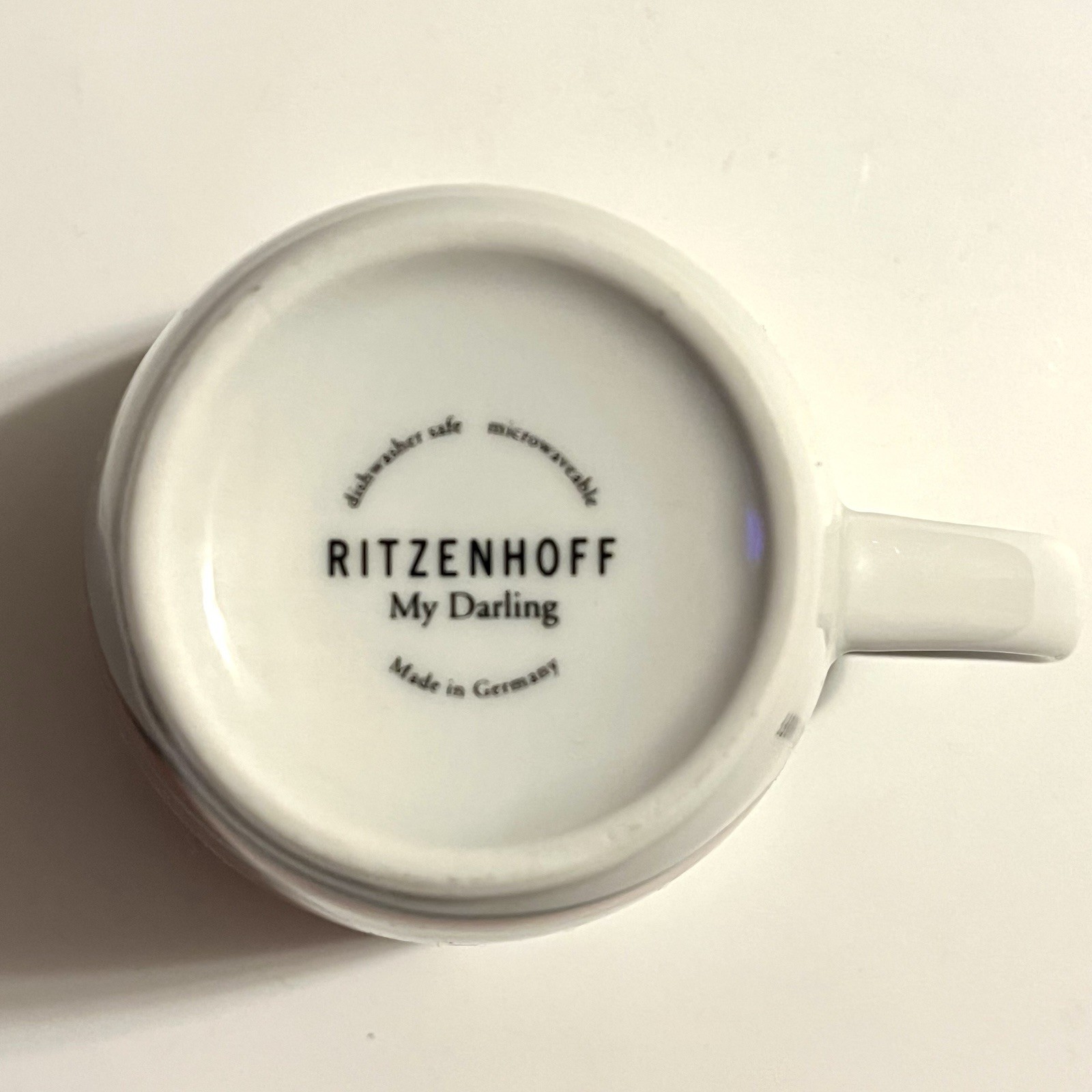 RARE Ritzenhoff My Darling Coffee Mug - Iti Janz Design 2001 - Germany