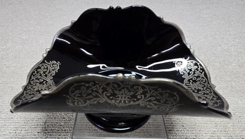 VTG LE Smith Black Amethyst with Silver Overlay Banana Holder