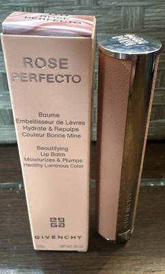 Givenchy Rose Perfecto Lip Balm 24H Hydration 2.5g New In Box #110