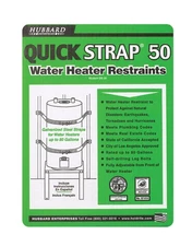 Quick Strap QS-50 Stainless Steel Water Heater Restraint Quick Strap 3.2 oz.