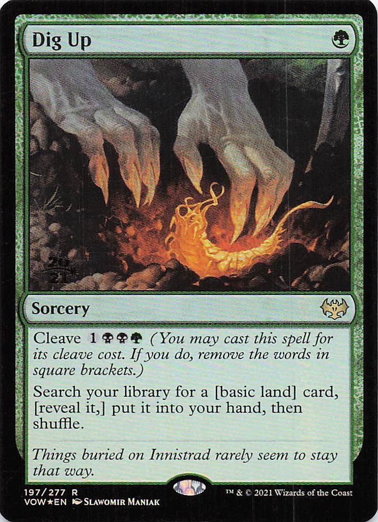 Dig Up R Prerelease Cards 197 NM