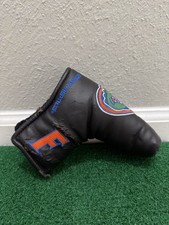 Florida Gators Rowdy Reptiles Blade Putter Golf Head Cover Black Used Condition