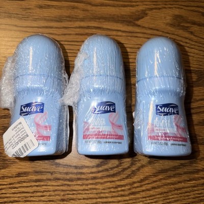 3 Suave Powder Roll-On Antiperspirant Deodorant  2.7oz(80g) Brand New