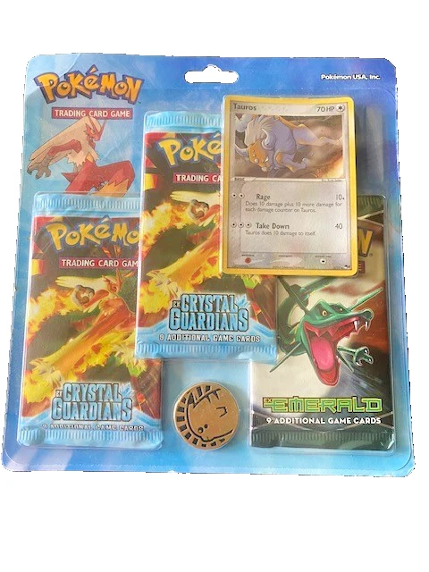 新品【希少】レア ポケカ海外版 英語版 Ex Crystal Guardians Pokémon English EX Crystal Guardians Sealed Booster Packs for sale