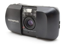   NEAR MINT   Olympus  mju Black AF Point  Shoot 35mm Film Camera From JAPAN