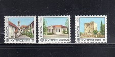 CYPRUS #495-497 1978 EUROPA F-VF LH O.G 
