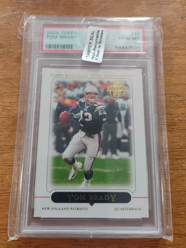 2005 Topps - Tom Brady #10 PSA 10 Gem Mint