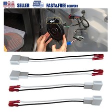 2 Pair (4pcs) 72-8104 Speaker Wire Adapters for Select Toyota 1987-Up Car's EXV