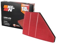 Engine Air Filter: Long Life 18,000 Mile Replacement Air Filter: Compatible