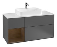 Villeroy & Boch Finion Waschbeckenunterschrank FüR Becken Mittig Regal Links...