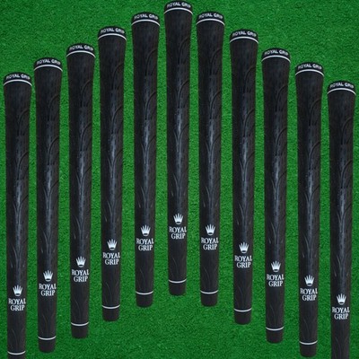 Royal X-Treme V Black Golf Club Grips .580 Round Core Standard Size 57g - NEW