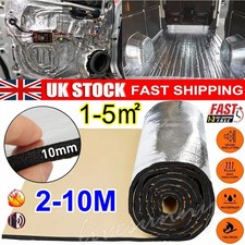10m Sound Deadening Roll Car Van Heat Insulation 10mm Thick Closed Cell Foam Mat