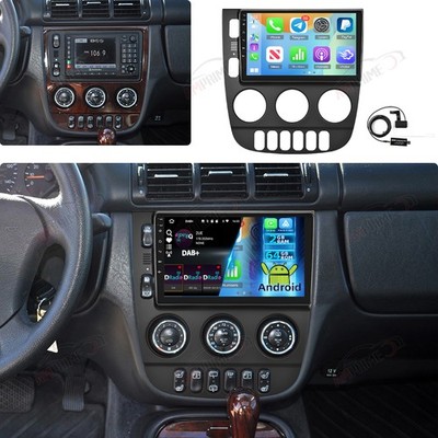 DAB+ Android15 Autoradio Navi GPS Für Mercedes-Benz M-Klasse W163 ML 270 2003-05