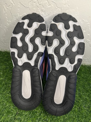 Nike Air Max 270 React Smoke Grey Sunblush CU4818-001 Athletic Shoe Womens 7.5 - Picture 9 of 9