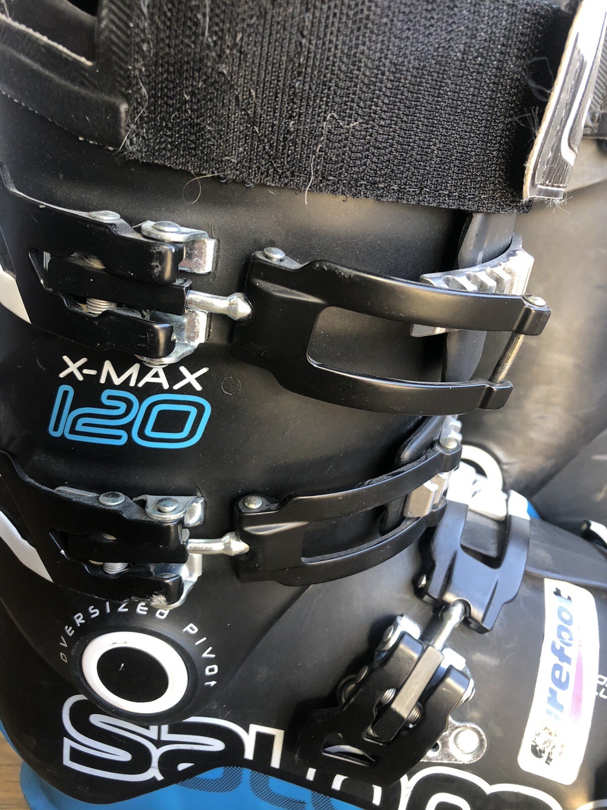 Salomon X Max 120 Downhill Ski Race Bootsmen’s Mondo Size 28/28.5