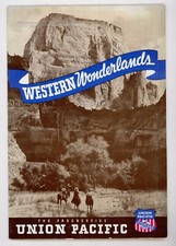 Terrific Vintage 1938 Union Pacific Advertising Brochure With Special Bonus