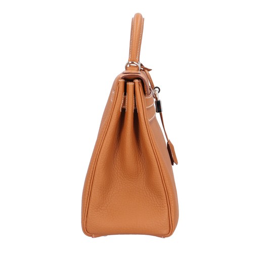 HERMES Shoulder Bag Taurillon Clemence 2way Kelly 32 used - Picture 4 of 12
