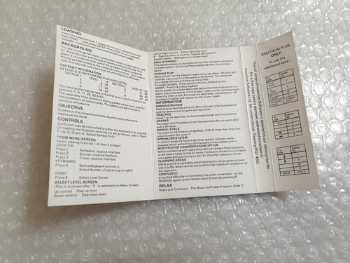 Confuzion - Incentive Software - Sinclair ZX Spectrum π¨π§ - Afbeelding 5 van 6