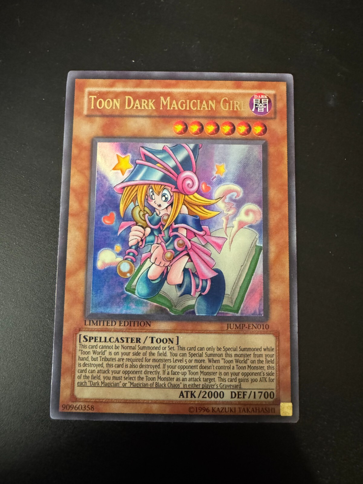 Toon Dark Magician Girl Limited Ultra Rare NM JUMP-EN010 Yugioh Card
