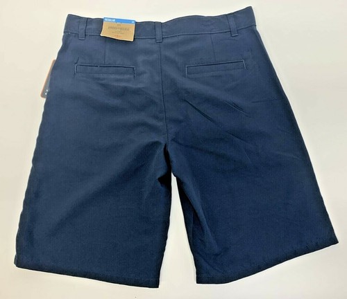 DOCKERS Approved Schoolwear Boys Performance Shorts Size 14 Reg Navy Blue - Picture 2 of 4