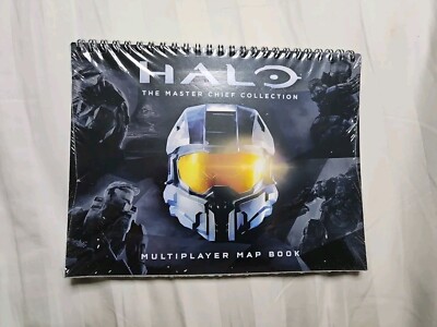 Halo The Master Chief Collection Multiplayer Map Book NEW SEALED Microsoft  XBOX