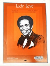 Lady Love Vintage Sheet Music 1977 Lou Rawis Von Gray