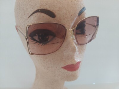 Vintage Marcolin Eyeglasses Italy 70's Butterfly MOD 7016 56 17