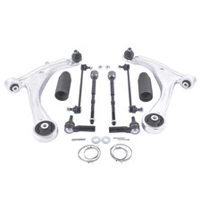 4-Piece Control Arm Kit With Ball Joints & Tie Rod Ends For 2011-2013 Honda Odyssey (Front Lower, L/R)