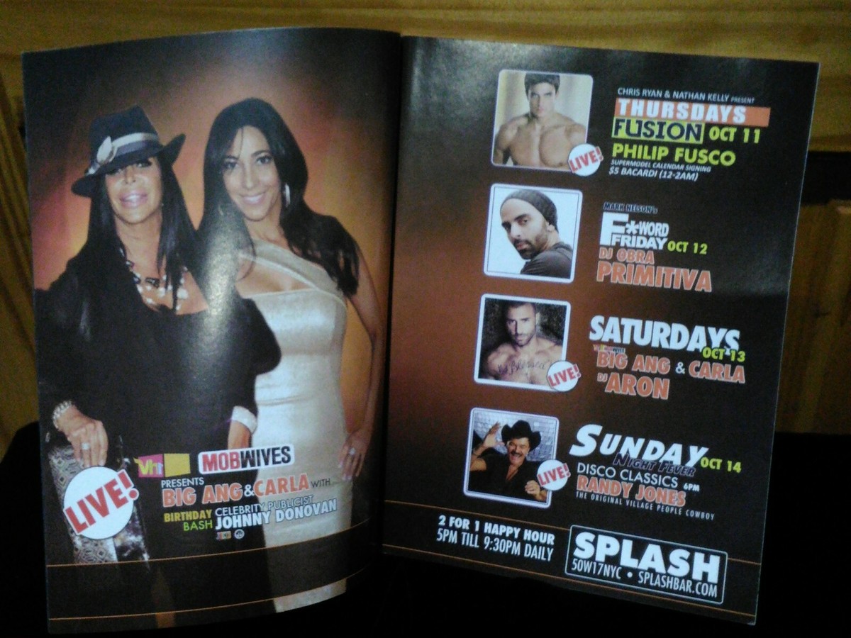 NeXT Mag Cover Contest,MOB WIVES Big Angela Raiola Carla in Ad