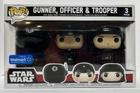 Funko Pop! Star Wars Gunner, Officer Trooper 3 Pack Vinyl Walmart Exclusive