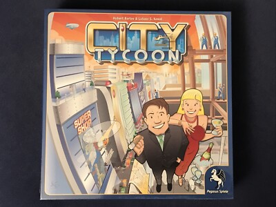 City Tycoon - 2. Auflage - *NEU* - Strategisches Stadtbau-Legespiel von Pegasus