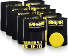 Original Disc Toss Game, Set of 5, up to 20 People - Outdoor Games for Backyard,