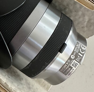 Sony SEL18200 18-200mm F3.5-6.3 OSS E-mount Manual Zoom Lens | eBay