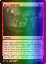 MTG Pack's Betrayal (153/553) Innistrad Midnight Hunt LP FOIL