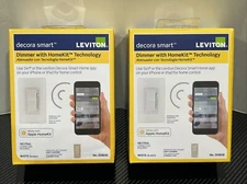 Lot Of 2 BRAND NEW Leviton Decora Smart Dimmer with Apple HomeKit R01-DH6HD-1RZ