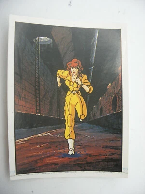 Stikers album Figurine PANINI 1990 immage TORTUES NINJA TURTLES Vignette n°12 - Photo 1/2