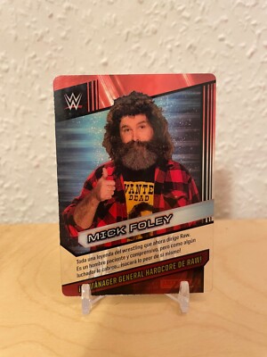 Mick Foley - 2016 WWE Panini Action Cards - SELTEN/RARE  