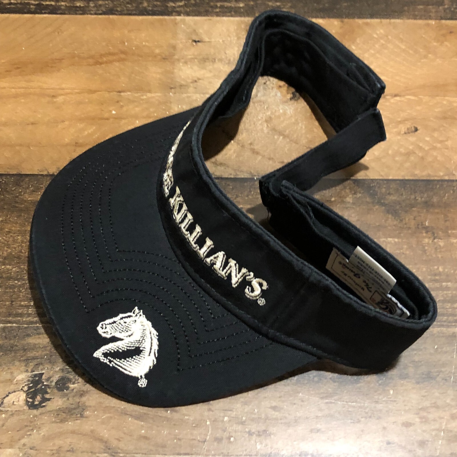 George Killians Hat Strapback Visor Cap Mens Blac… - image 5