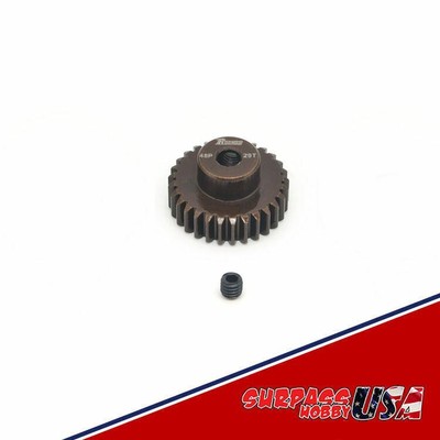 Surpass Hobby USA 29T 48P Rocket Diamond Red HC Steel Pinion Gear NEW!