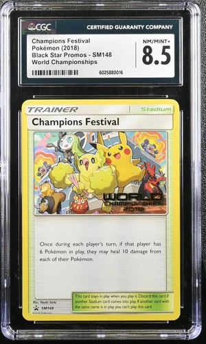 Champions Festival graded CGC 8.5 for sale on eBay
