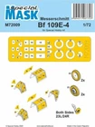 Messerschmitt Bf 109E-4/7 Mask 1/72 M72009 Special Mask Special Hobby