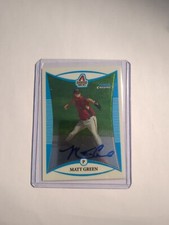 2008 Bowman Chrome Prospects #BCP266 Matt Green AU AUTO DIAMONDBACKS
